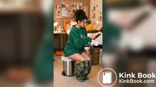 Ai college girl poop in trash can, ScatKings.com Scat Porn 28 ScatKings.com Scat Porn