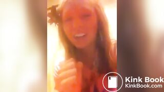 Annoying chick films herself pooping in public bathroom, ScatKings.com Scat Porn 7 ScatKings.com Scat Porn