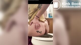 Big ass diarrea on toilet, ScatKings.com Scat Porn 29 ScatKings.com Scat Porn