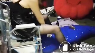 Chinese Scat - Mistress uses toilet slave, ... him, ScatKings.com Scat Porn 11 ScatKings.com Scat Porn