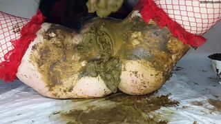 Completely covered in shit part 2, ScatKings.com Scat Porn 1 ScatKings.com Scat Porn