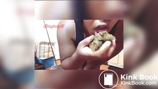 Ebony Eats Her Poop, ScatKings.com Scat Porn 4 ScatKings.com Scat Porn