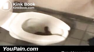 Girl Pooping At Restaurant's Toilet, ScatKings.com Scat Porn 17 ScatKings.com Scat Porn