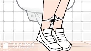 Girls Have Diarrea At Public Toilet, ScatKings.com Scat Porn 25 ScatKings.com Scat Porn