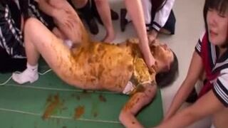 Girls prepare the new college student to be a dirty scat slut, ScatKings.com Scat Porn 18 ScatKings.com Scat Porn