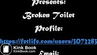 Goddess Tempest - Broken Toilet, ScatKings.com Scat Porn 16 ScatKings.com Scat Porn