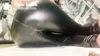 Huge poop in tight leather leggings - video 2, ScatKings.com Scat Porn 9 ScatKings.com Scat Porn