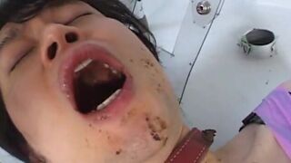 Hungry guy treated by beautiful girl, ScatKings.com Scat Porn 30 ScatKings.com Scat Porn