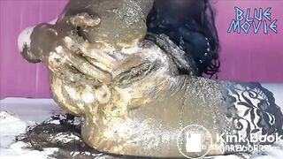 Scat Slag Pushes Shit Out of Her Asshole and Cun, ScatKings.com Scat Porn 5 ScatKings.com Scat Porn