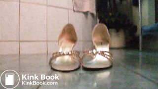 Scat_in_gold_Sandals, ScatKings.com Scat Porn 5 ScatKings.com Scat Porn