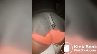 Sexy Ebony Orange Panty Poop, ScatKings.com Scat Porn 5 ScatKings.com Scat Porn