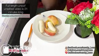 Sexy Shit Eating - EBONY SCAT MUKBANG, ScatKings.com Scat Porn 14 ScatKings.com Scat Porn