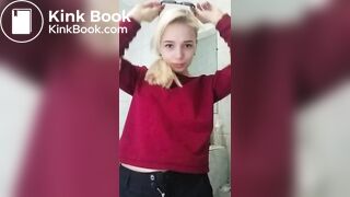 Skinny blonde poops in the sink, ScatKings.com Scat Porn 17 ScatKings.com Scat Porn