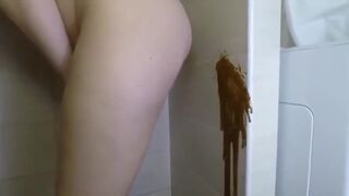 Spraying the wall with diarrhea.., ScatKings.com Scat Porn 3 ScatKings.com Scat Porn
