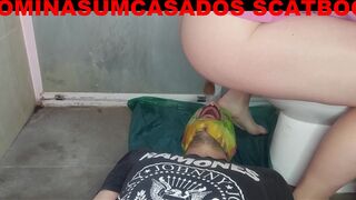 WIFE USED TOILET SLAVE, ScatKings.com Scat Porn 16 ScatKings.com Scat Porn