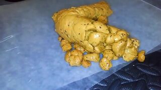 Yellow poo with seeds.., ScatKings.com Scat Porn 11 ScatKings.com Scat Porn
