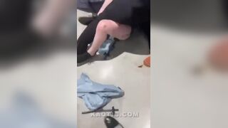 thin woman shits herself during mall fight, ScatKings.com Scat Porn 22 ScatKings.com Scat Porn